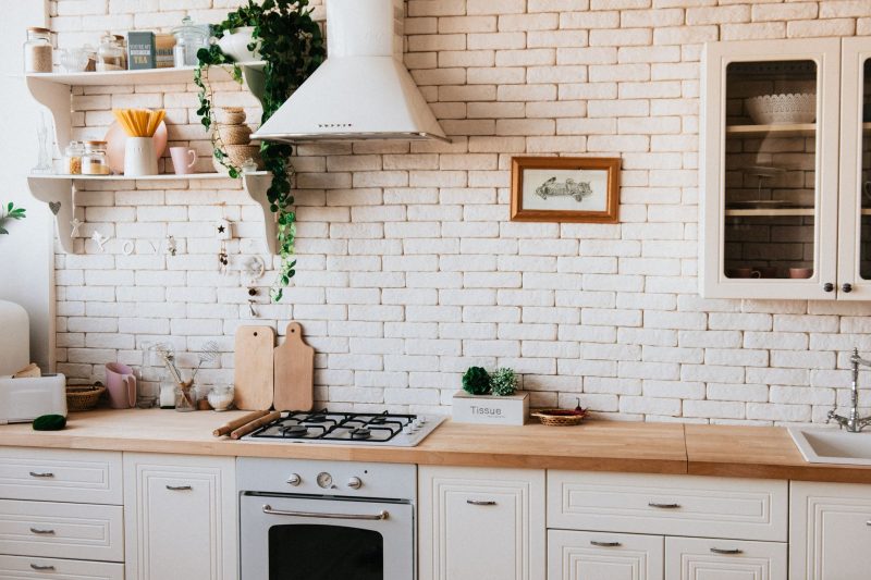 Home 9 Stylish kitchen interior with modern appliances wooden count 1790096414
